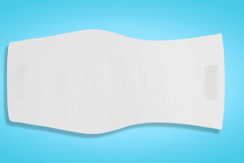 Saugeinlage Klett Herren Back blau